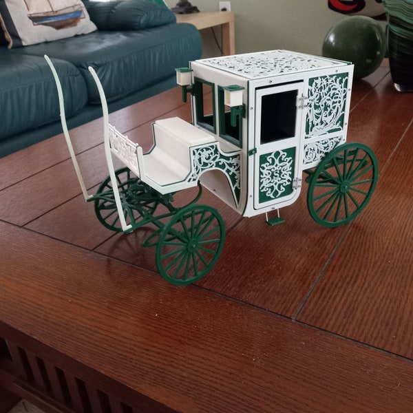 STL Files to 3D print this Brougham Carriage