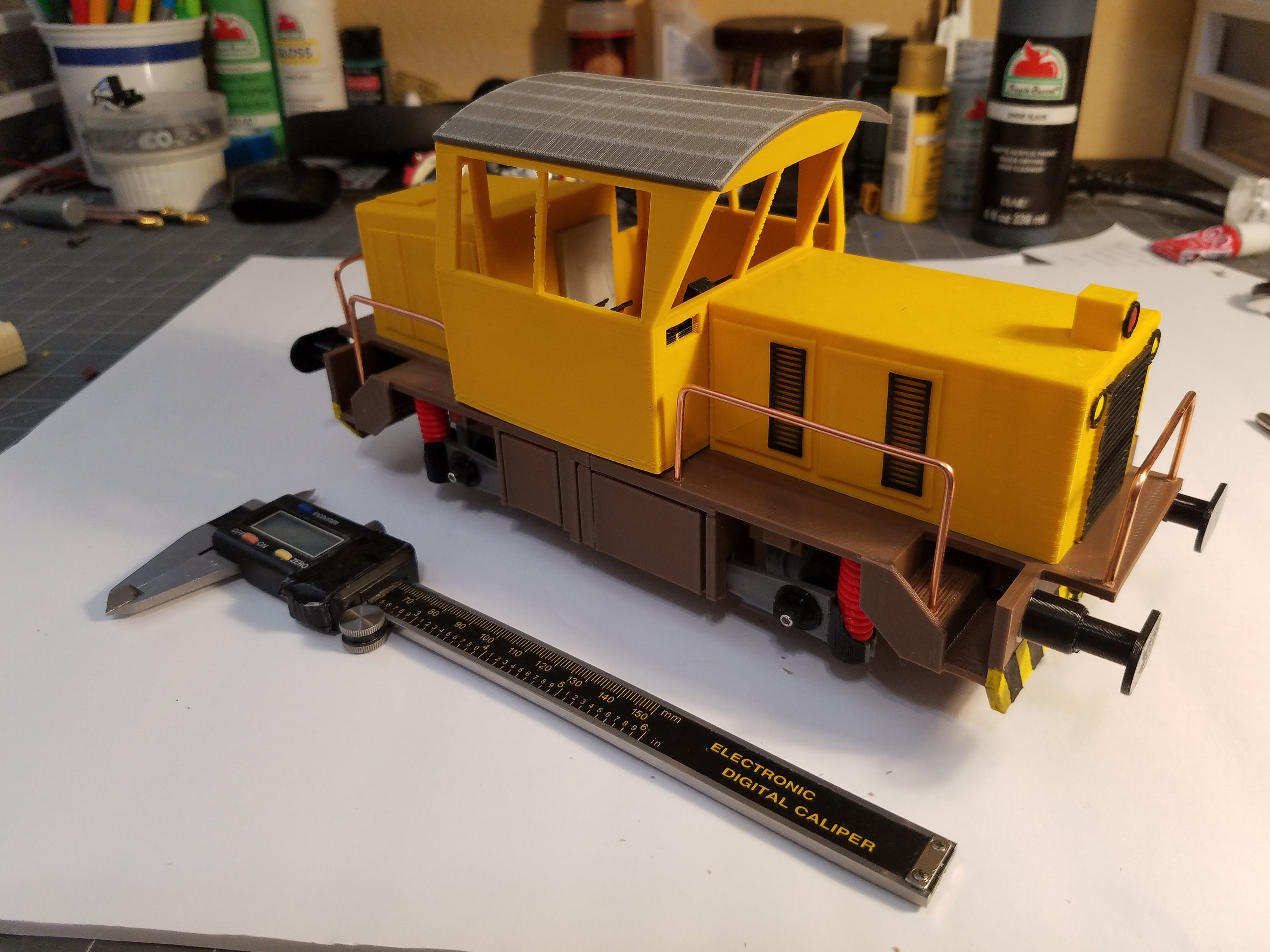 STL Files to 3D Print a Model of a DE2 Shunter Engine - Etsy