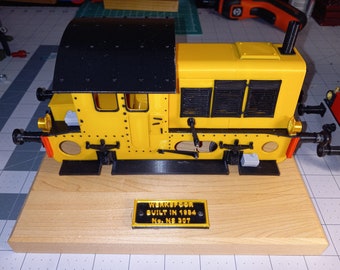 STL Files to create SIK 307 shunter engine model
