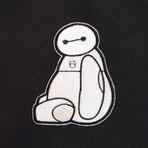 Baymax from Disney's Big Hero 6 Fully Embroidered Sew-On & Iron-On Patch