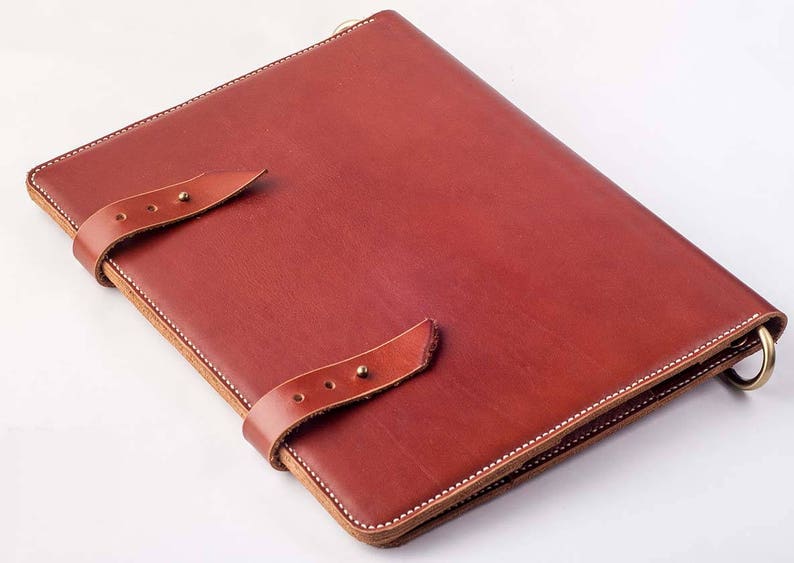 Personalized Leather Document Holder / Custom Leather A4 / Etsy