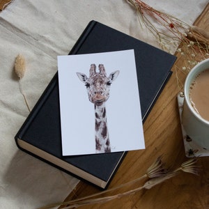Cartes postales | Mini-impressions | Cartes postales d'animaux de la faune | Illustration animale | Impressions | image 8