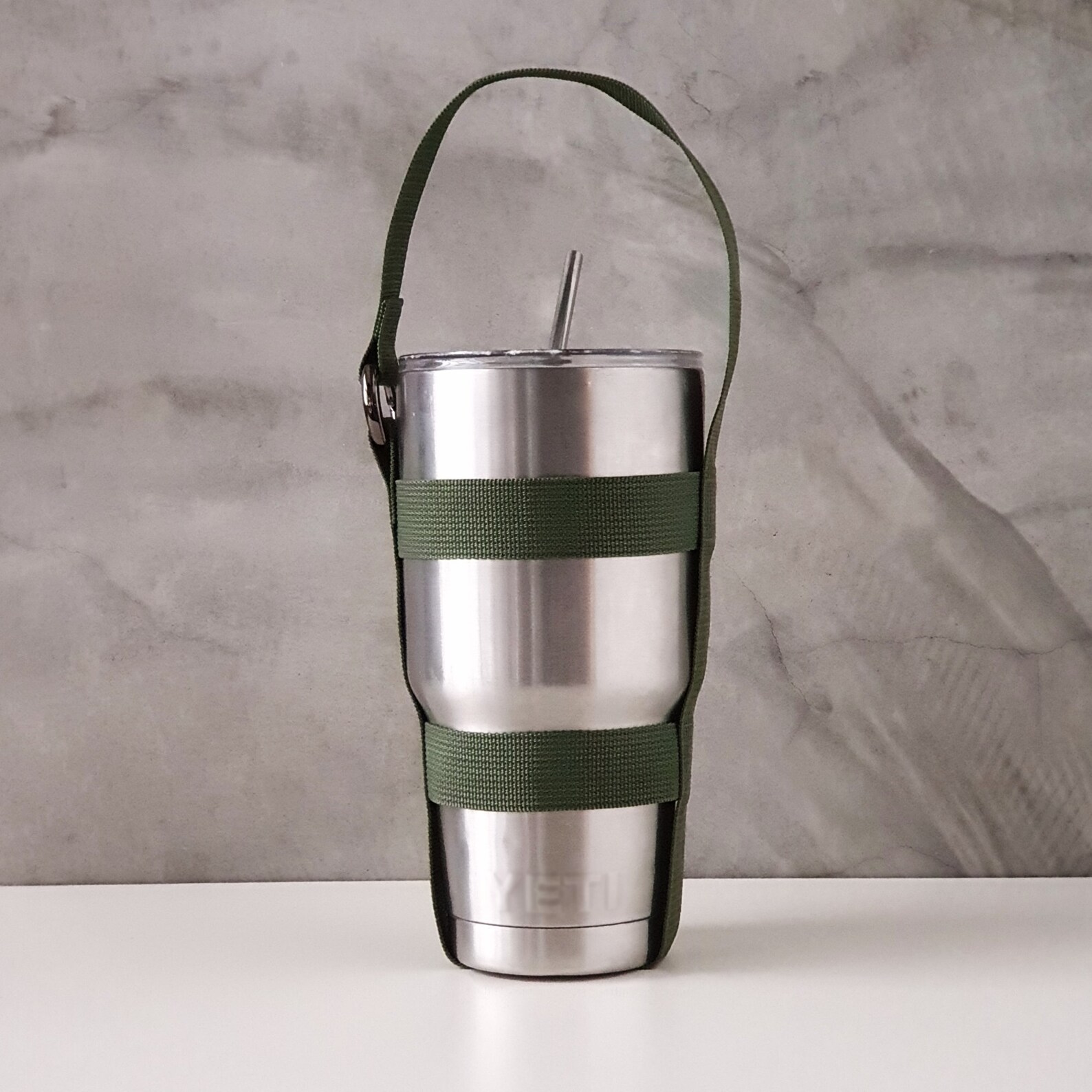 Drink Holder Strap for size Yeti 30 oz with Over the Shoulder Etsy