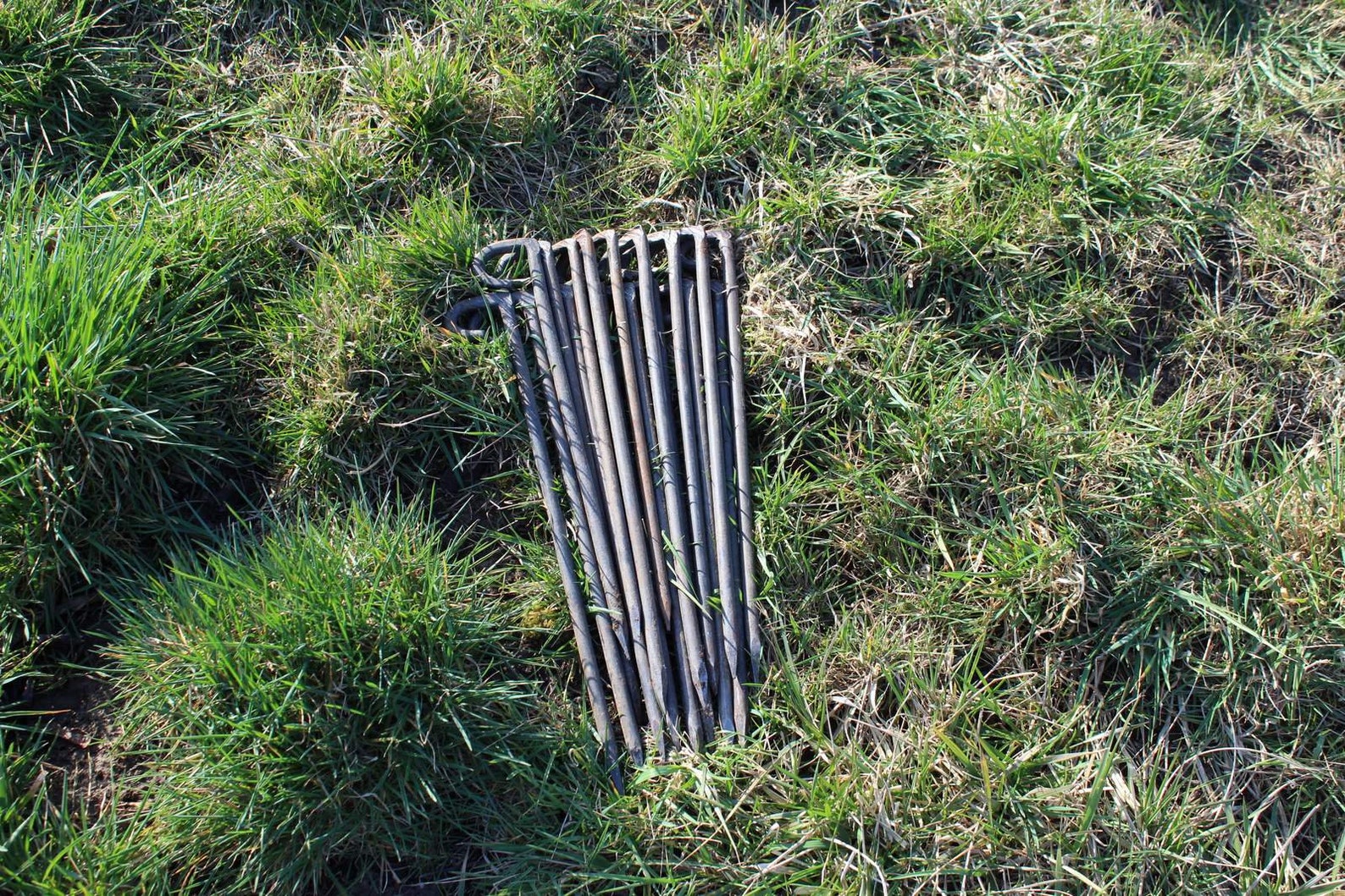 Iron pegs for tent Etsy