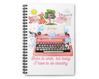 Charming Spiral Notebook: Whimsical Journal for Writers & Students