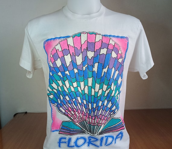 Vintage 80s-90s SHELL FLORIDA T-Shirt