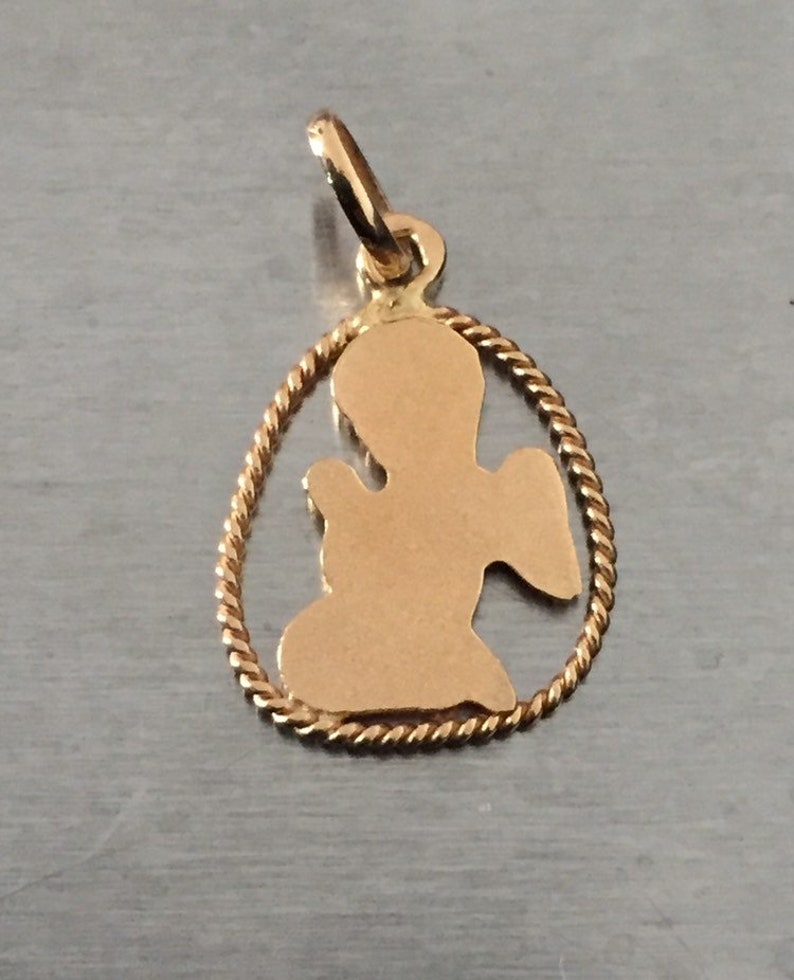 Gold Angel Pendant