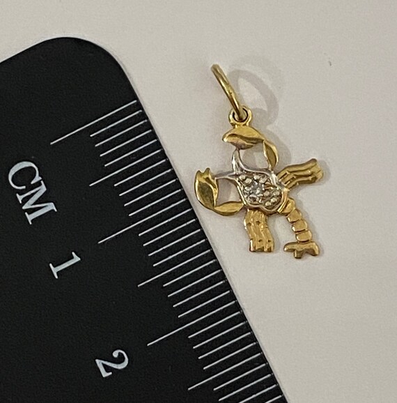 Gold Scorpion Charm - image 4