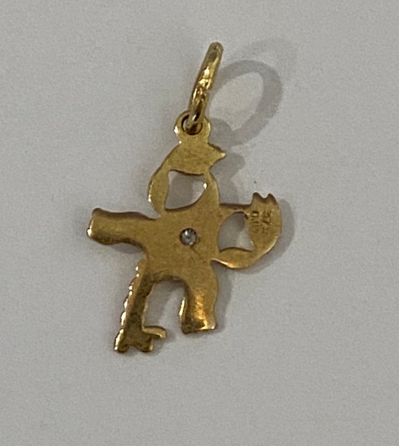 Gold Scorpion Charm - image 3