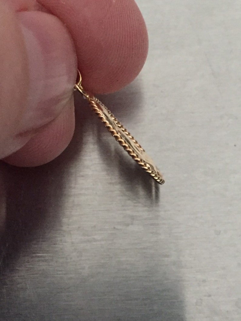 Gold Angel Pendant