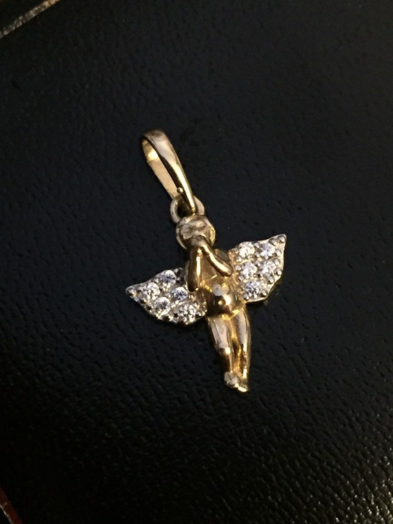 Gold Angel Charm