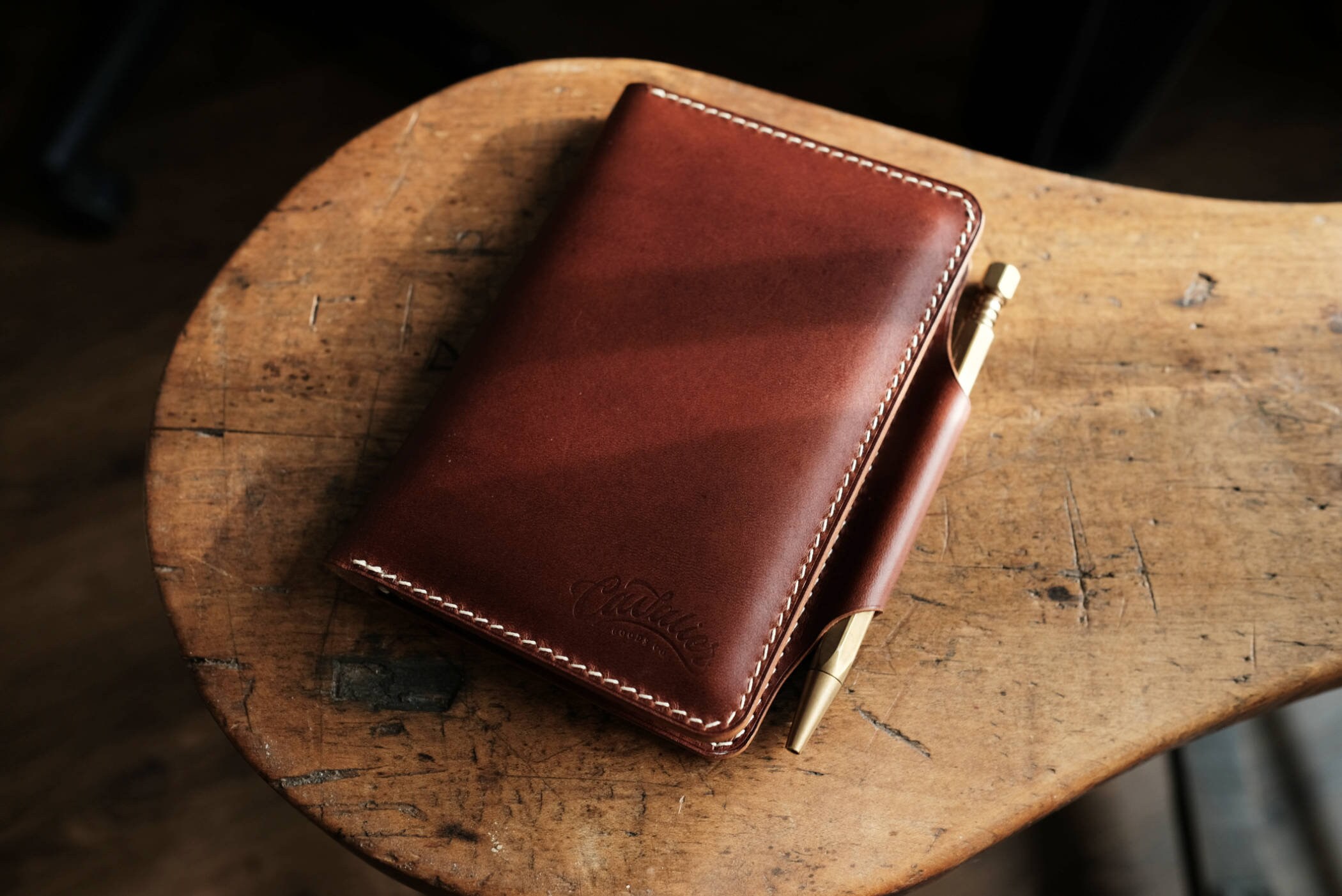 Leather Passport Holder Handmade Notebook Holder Journal Etsy