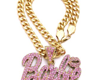 Barbie Necklace Etsy