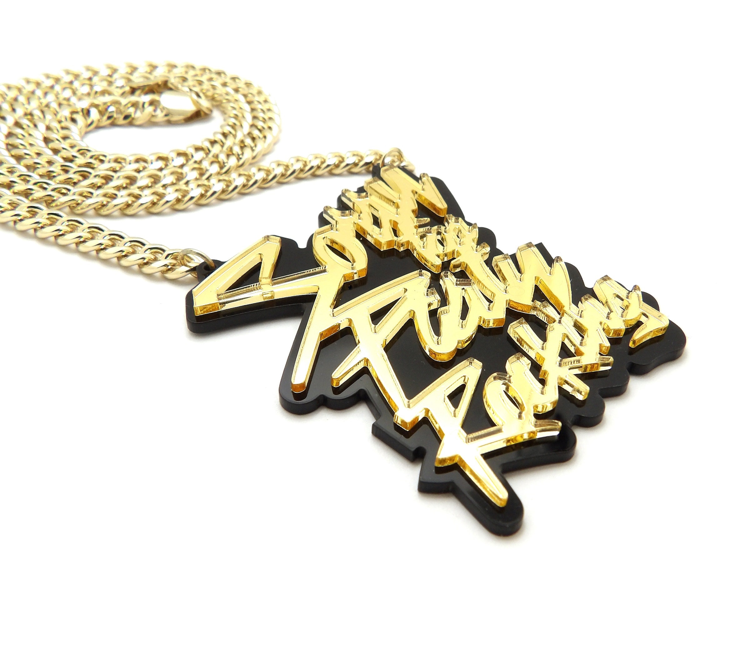 LMFAO PartyRock ネックレス LMFAP Sorry for Party Rocking Pendant 6mm/24