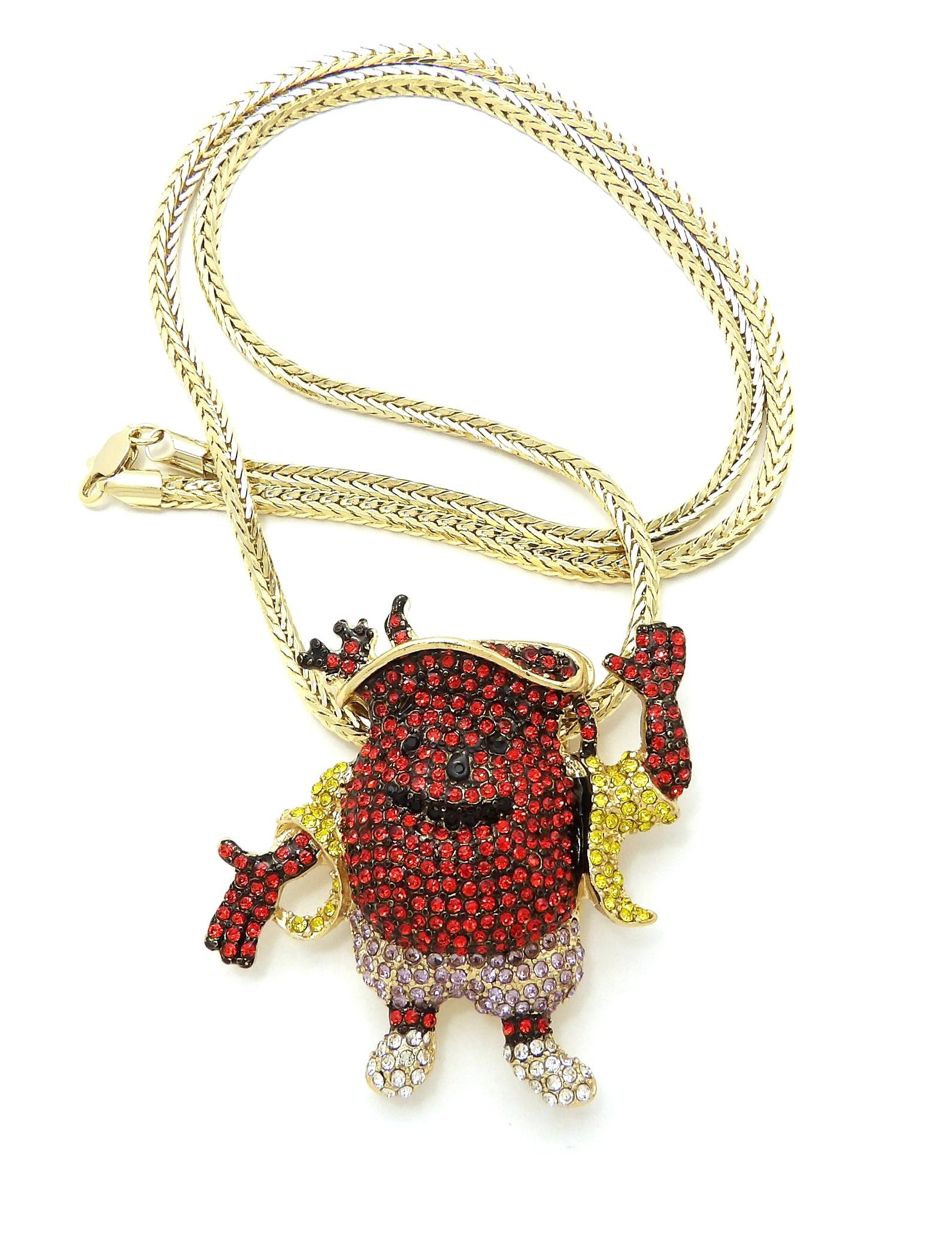 Iced out kool aid man pendant deals