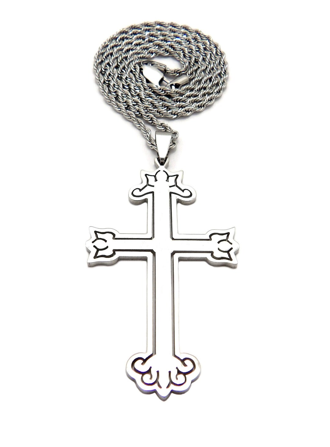 【2plan】25SS★ [LAN ARCHIVE] Dark Cross Rosarium Necklace 2PLAN