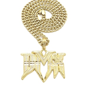 New Rapper DMX Pendant 5mm/24&quot; Cuban Chain Hip Hop Fashion Necklace