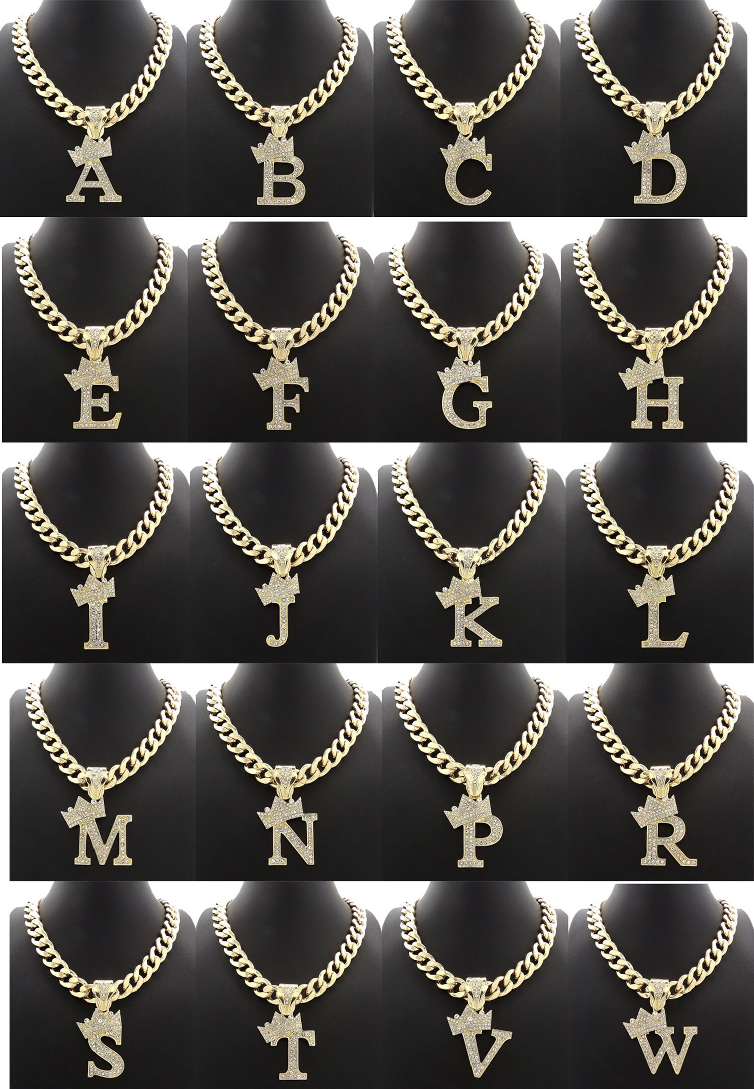 Letter ice chain deals