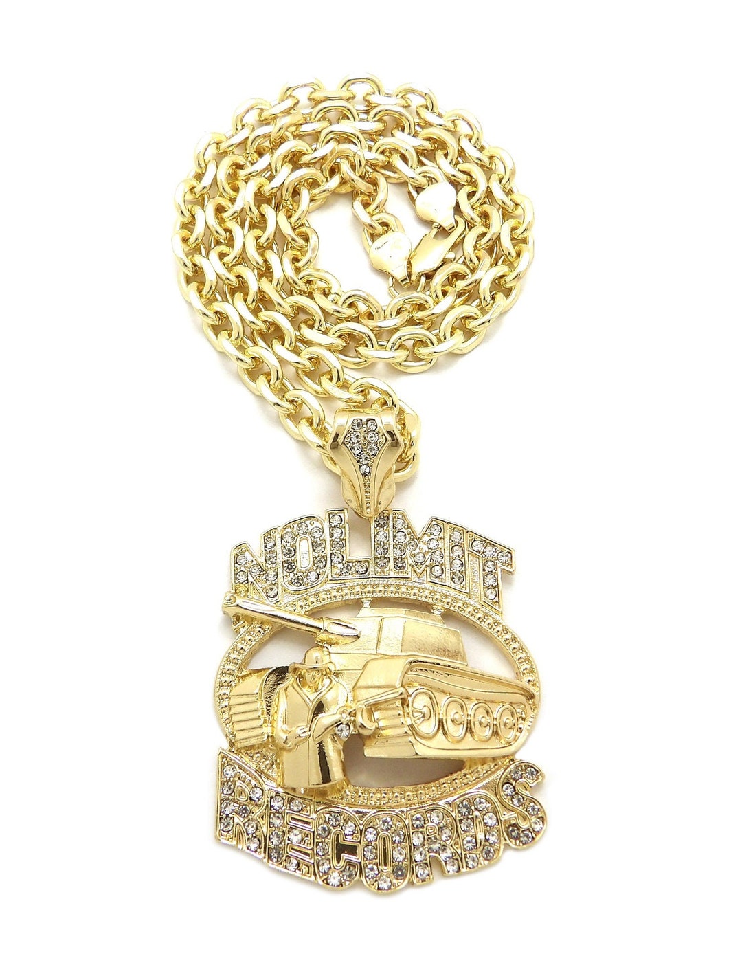 Iced out clearance fortnite chain