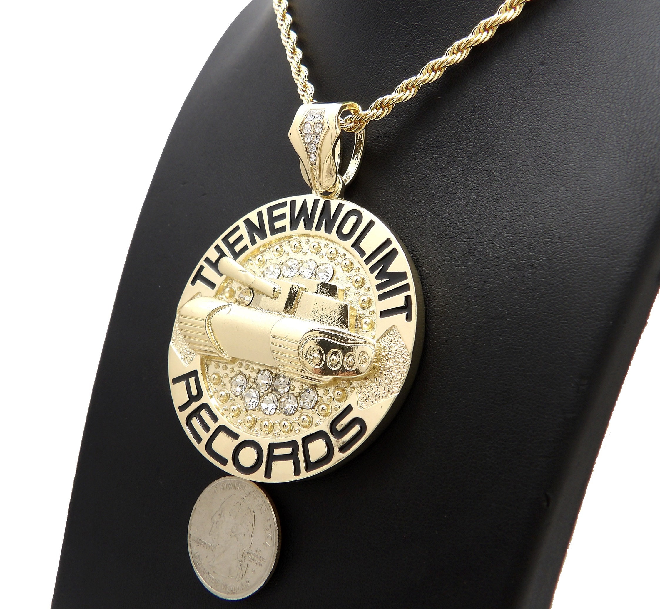 【国内発】 BlackEyePatch / MINI OG LABEL PENDANT NECKLACE MINI OG LABEL PENDANT – BlackEyePatch