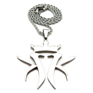 New Kottonmouth Kings 2mm 18&quot; 20&quot; 24&quot; Stainless Steel Pendant & Rope Chain Hip Hop Necklace