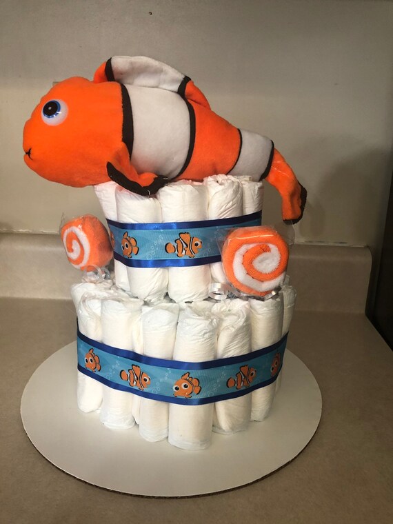 Gateau De Couche Culotte De Nemo Etsy Gateau De Couche Culotte De Nemo Etsy