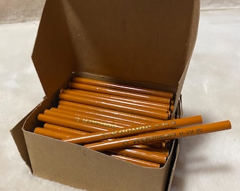 Vintage box of graphite pencils "Cosmos" 1980