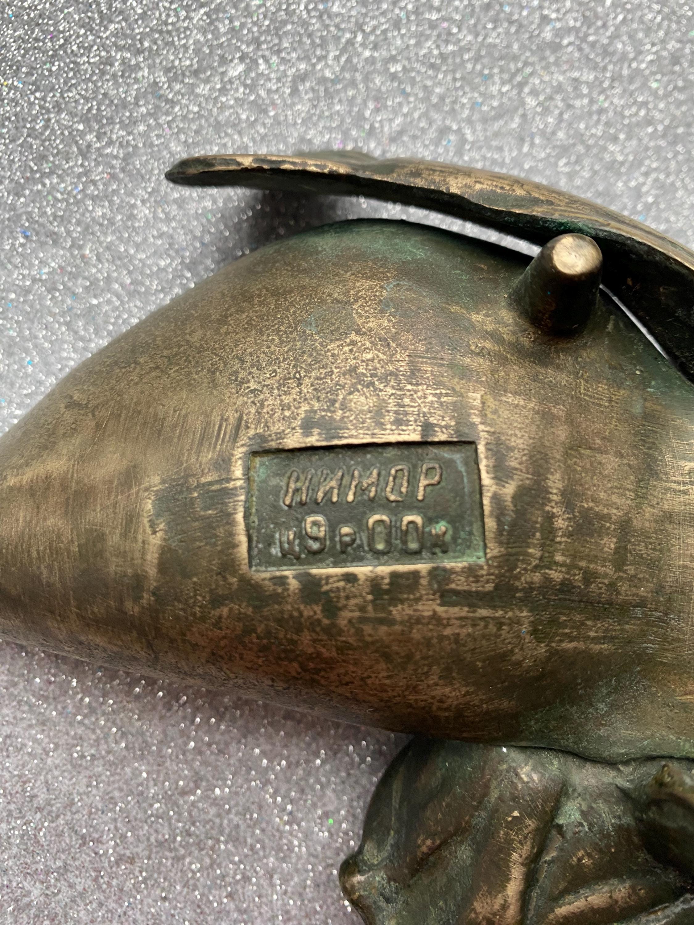 Sarreguemines vintage saucière en forme de poisson fabriqué en France - France