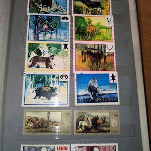 Timeless Treasures: Vintage Stamp Album - Philatelic Collectibles