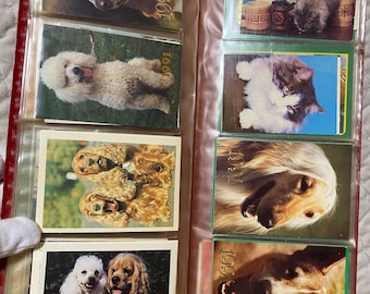 Calendarios vintage con animales