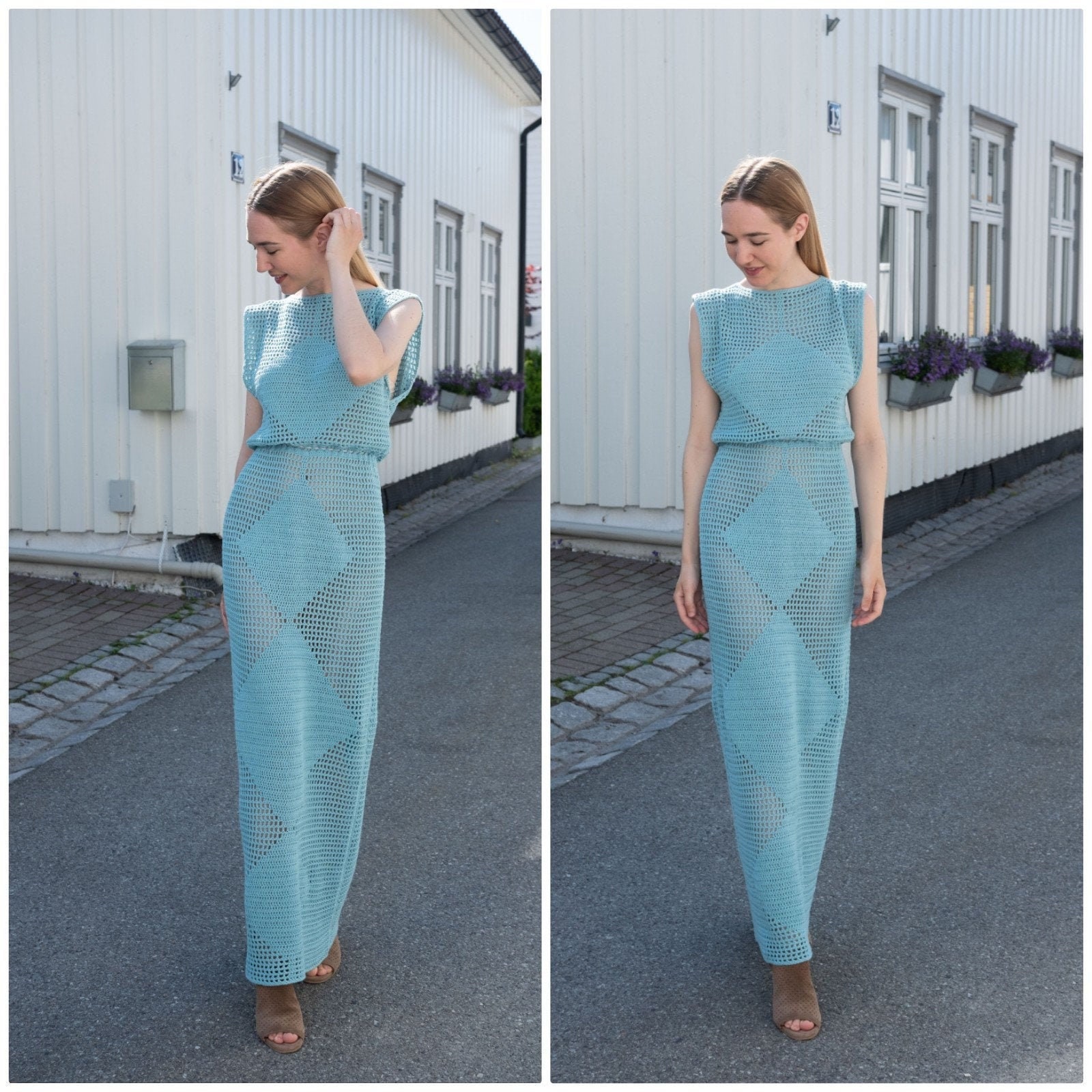 Backless Sweater Dress