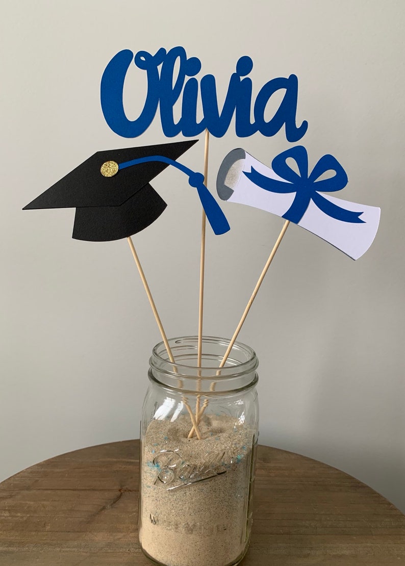 3 Pack Name Sticks / Personalized Name Centerpiece Sticks / Etsy