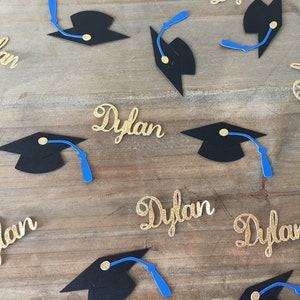 Graduation Confetti XL / Large Name Confetti / Large Graduation Confetti / Graduation Confetti / Personalized Confetti