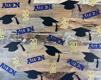 2026 Graduation Confetti - Varsity Personalized 60 Pieces