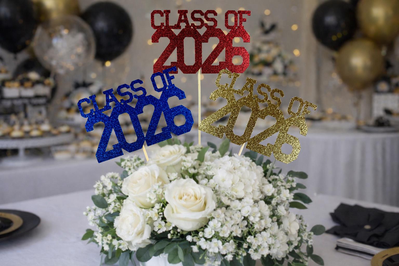 Class of 2026 Graduation Party Decorations - 3 Pack /graduation ...