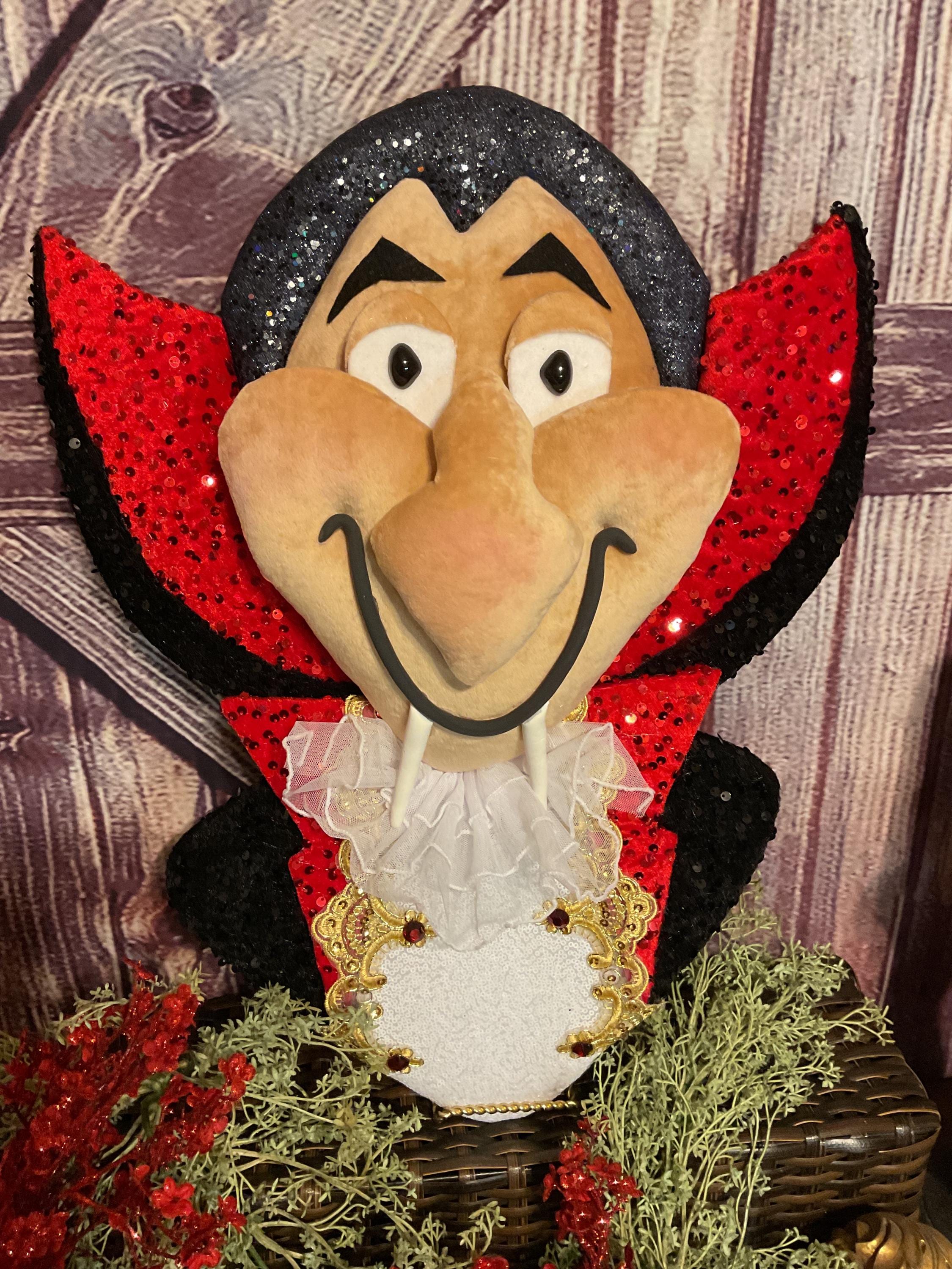 Count Fang, Dracula, Wreath Attachment, Whimsical Dracula, Halloween ...