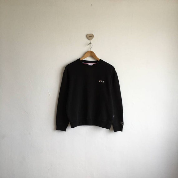 black fila jumper