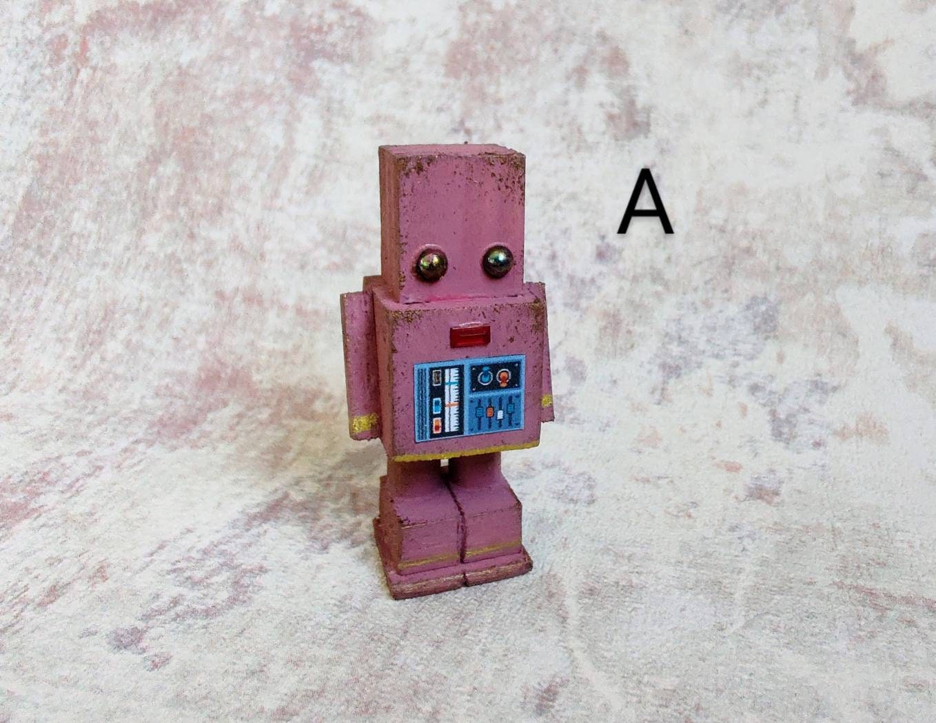Rusty Robots. Collectable Wooden Robot Figurines. - Etsy UK