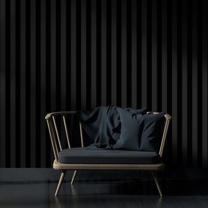 Dark Stripes Wallpaper, Peel and Stick | 104