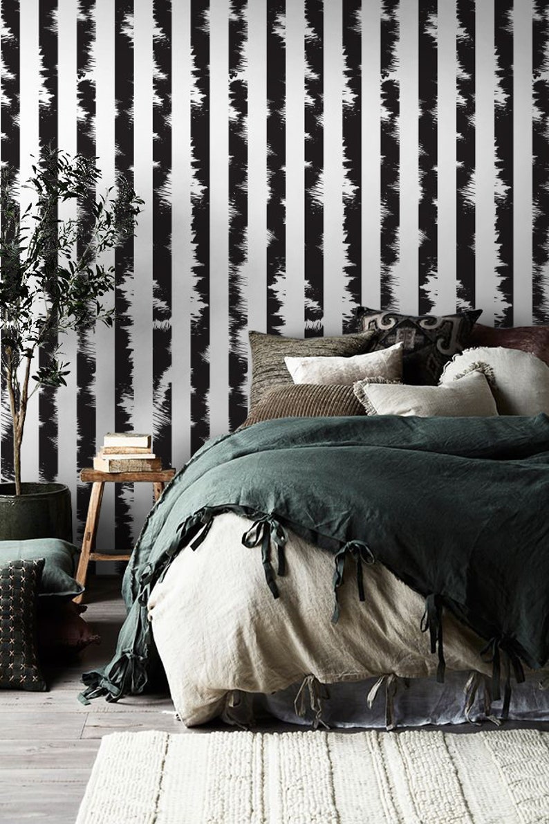 Self Adhesive Wallpaper Peel and Stick Wallpaper Removable Wallpaper Lines Wallpaper Wall Decor Stripes Wallpaper Striped Wallpaper