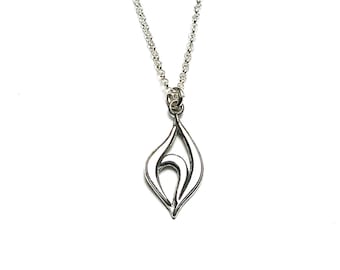 Strength. Recovery necklace. Sterling Silver 925