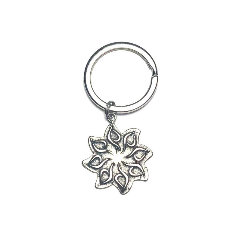 Recovery Star Keychain Unisex. Eating Disorder Recovery Keychain. Eternal Strength (silver 925 ...
