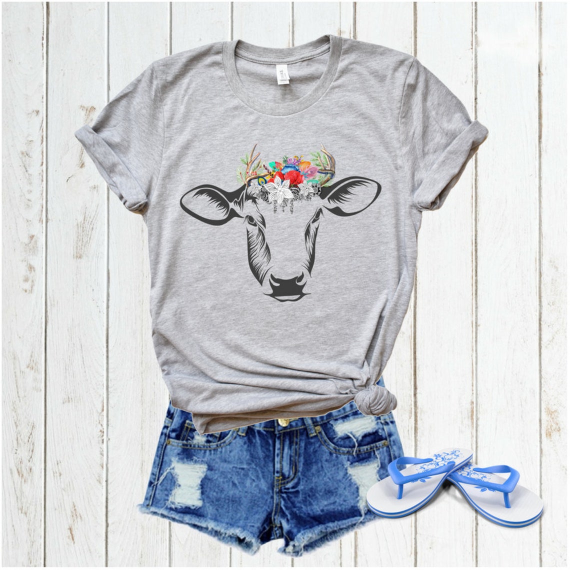 cow print shirts womens