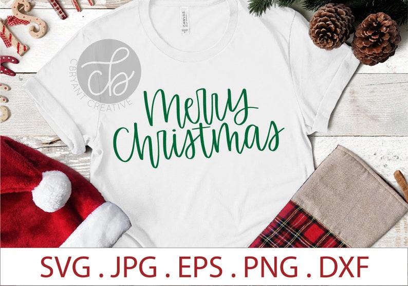 and eps jpg Holiday SVG dxf Merry Christmas SVG png Christmas SVG zip file containing svg Cricut and Silhouette Cut File