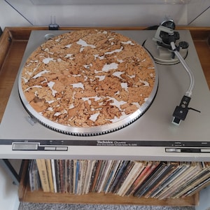 Rocky Mountain Cork Anti-Static Record Platter Slip Mat