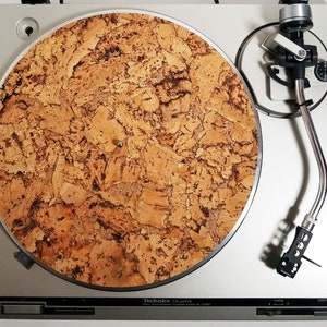 Mojave Dunes Cork Anti-Static Record Platter Slip Mat
