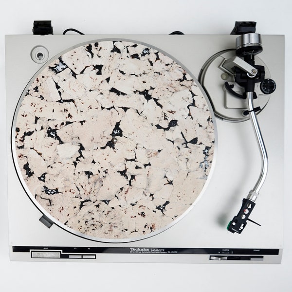 Bainbridge Island Anti-Static Cork Record Platter Slip Mat for Vinyl Record Players, DJ Turntables: Technics Marantz U-Turn Audio-Technica