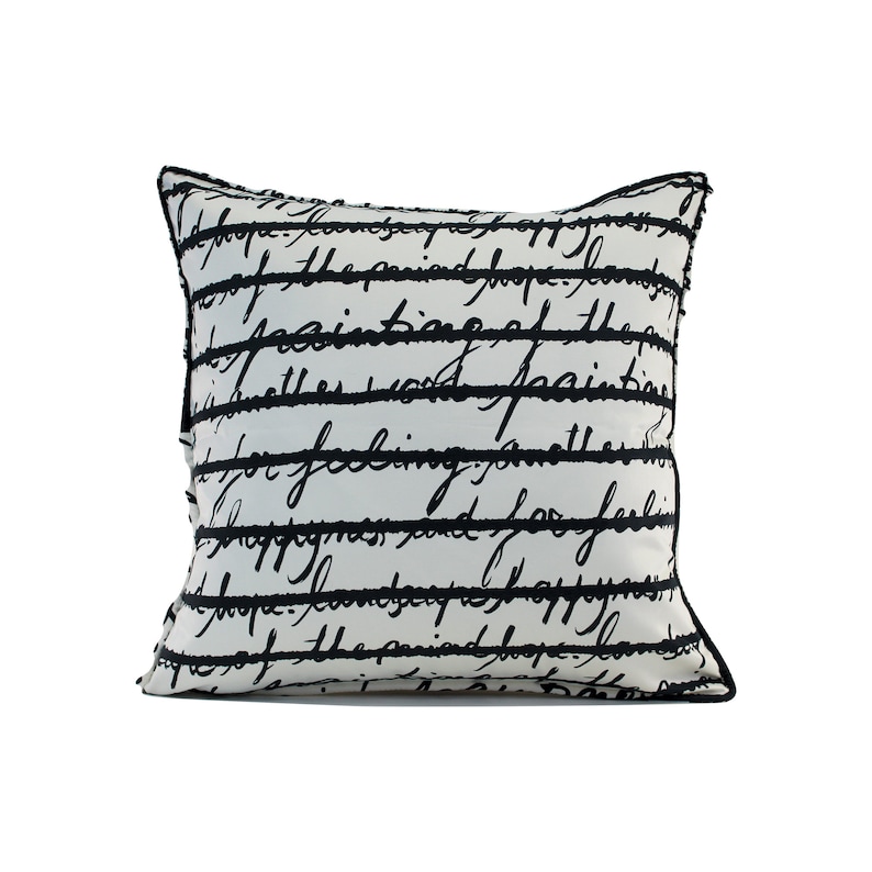 Home Decor DIY Holiday Gift Decorative Pillows Home Decor Decorative Pillow Covers Gift Poem Self-Corded Throw Pillow Home Decoration
