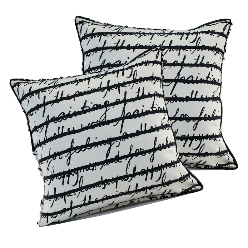 Home Decor DIY Holiday Gift Decorative Pillows Home Decor Decorative Pillow Covers Gift Poem Self-Corded Throw Pillow Home Decoration