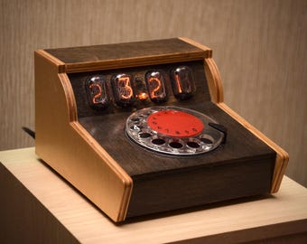 Nixie Visual Timer with Loud Alarm, Timer for Time Management
